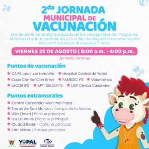 Secretaría de salud invita a la comunidad, a la Segunda Jornada Municipal de Vacunación | Noticias de Buenaventura, Colombia y el Mundo