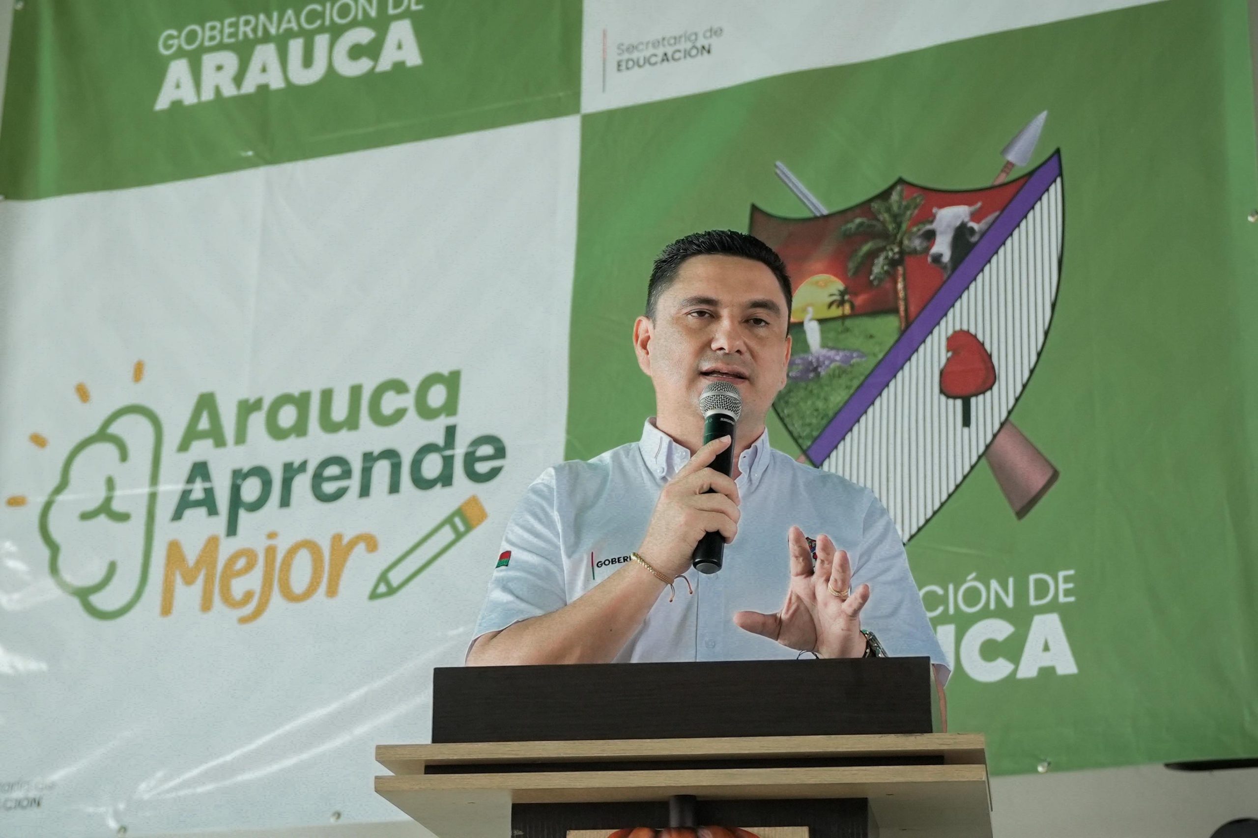 Renzo Martínez Gobernador de Arauca